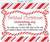 Newsletter, 11/29/25